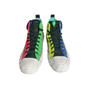Converse All Star Multicolor High Tops, NBA Jam, Men's 9 Women's 11